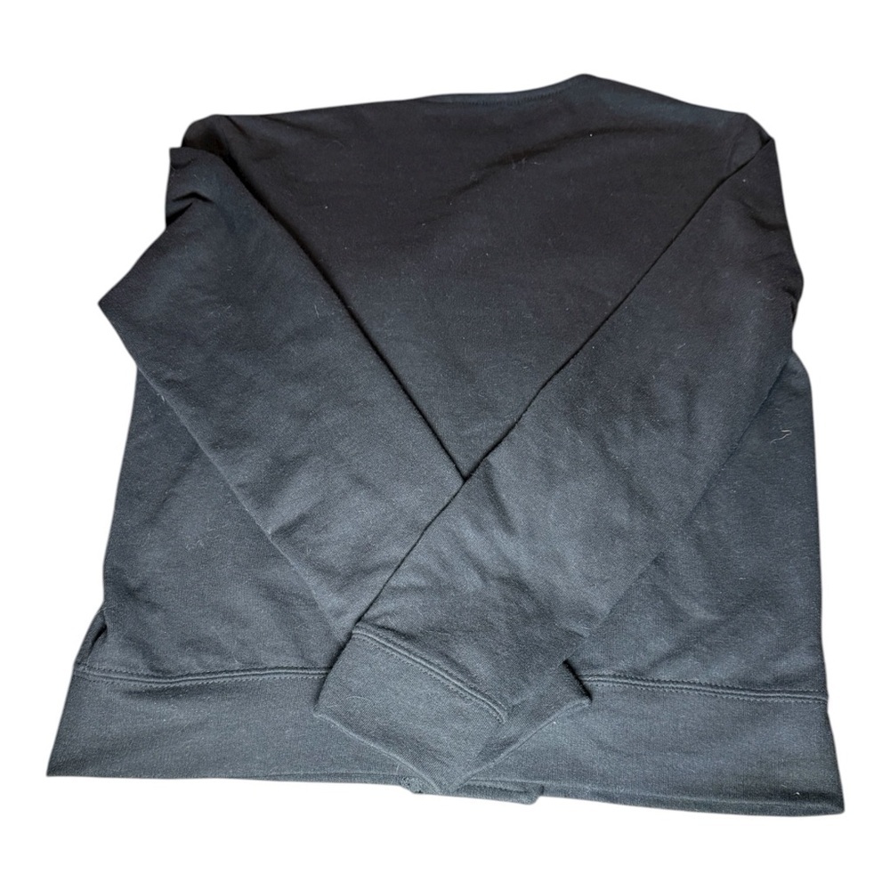 Banana Republic Black Cotton Blend Zippered Moto style jacket, size small - Picture 7 of 11
